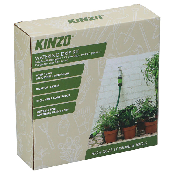 Kinzo Watering Drip Kit | 10 Pieces Heads