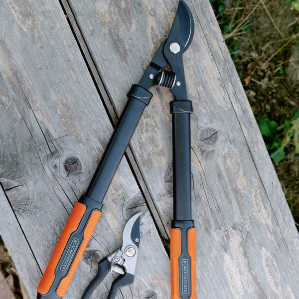 Black + Decker Tool Set Bypass Lopper & Pruner