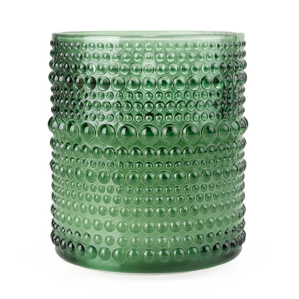 Glass LED Candle Olive | Decorative Soft Lighting
