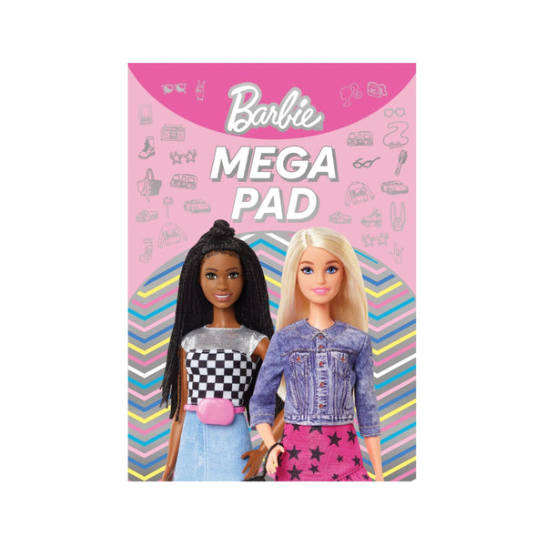 Barbie Fashion Mega Pad | Large Format, Pink, Character Artwork