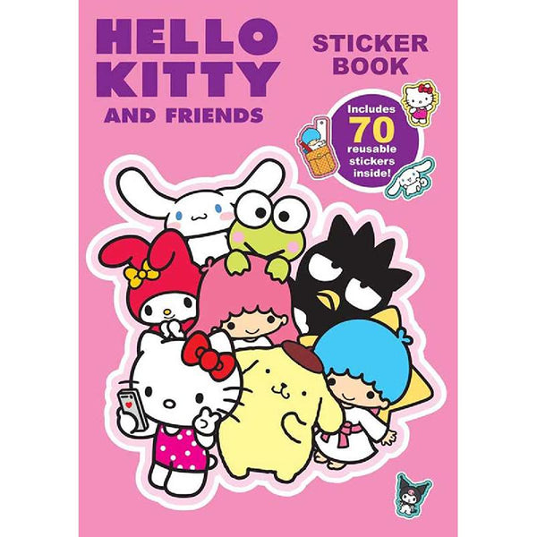 Hello Kitty Sticker Book | Sticker Book with Hello Kitty Stickers