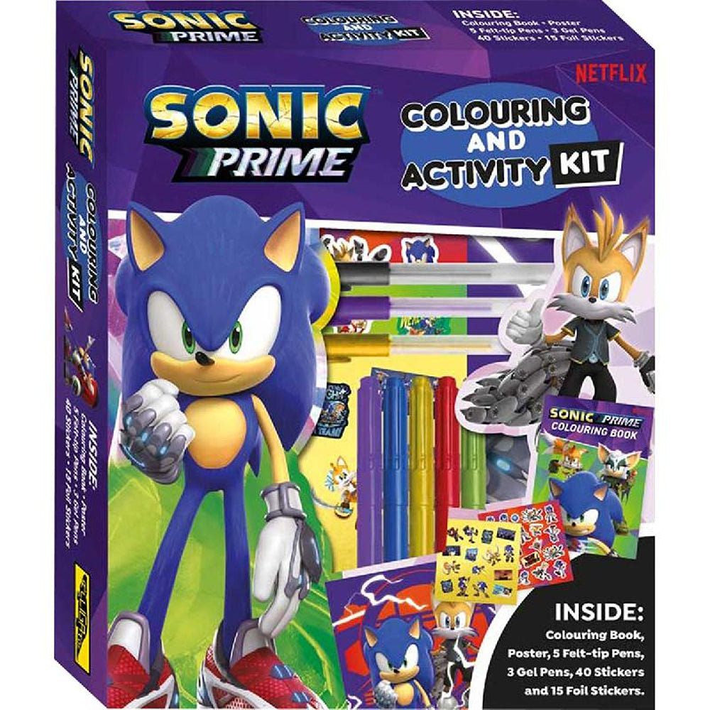 Sonic the Hedgehog Sonic Prime Activity Kit | Activity Set, Hedgehog Theme
