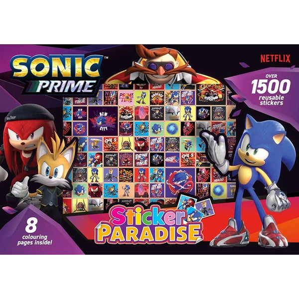 Sonic the Hedgehog Sticker Paradise Sticker Set | Sonic Prime