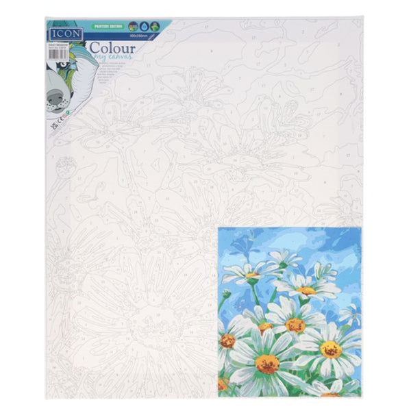 Icon Paint by No. Canvas Daisy Meadow | DIY Art and Relaxation Tool