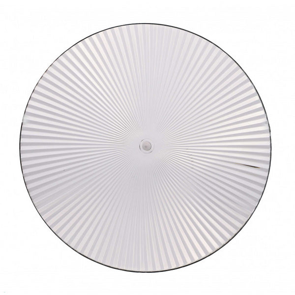 Urban Living Linea Plastic Plate with Radial Pattern | 20cm