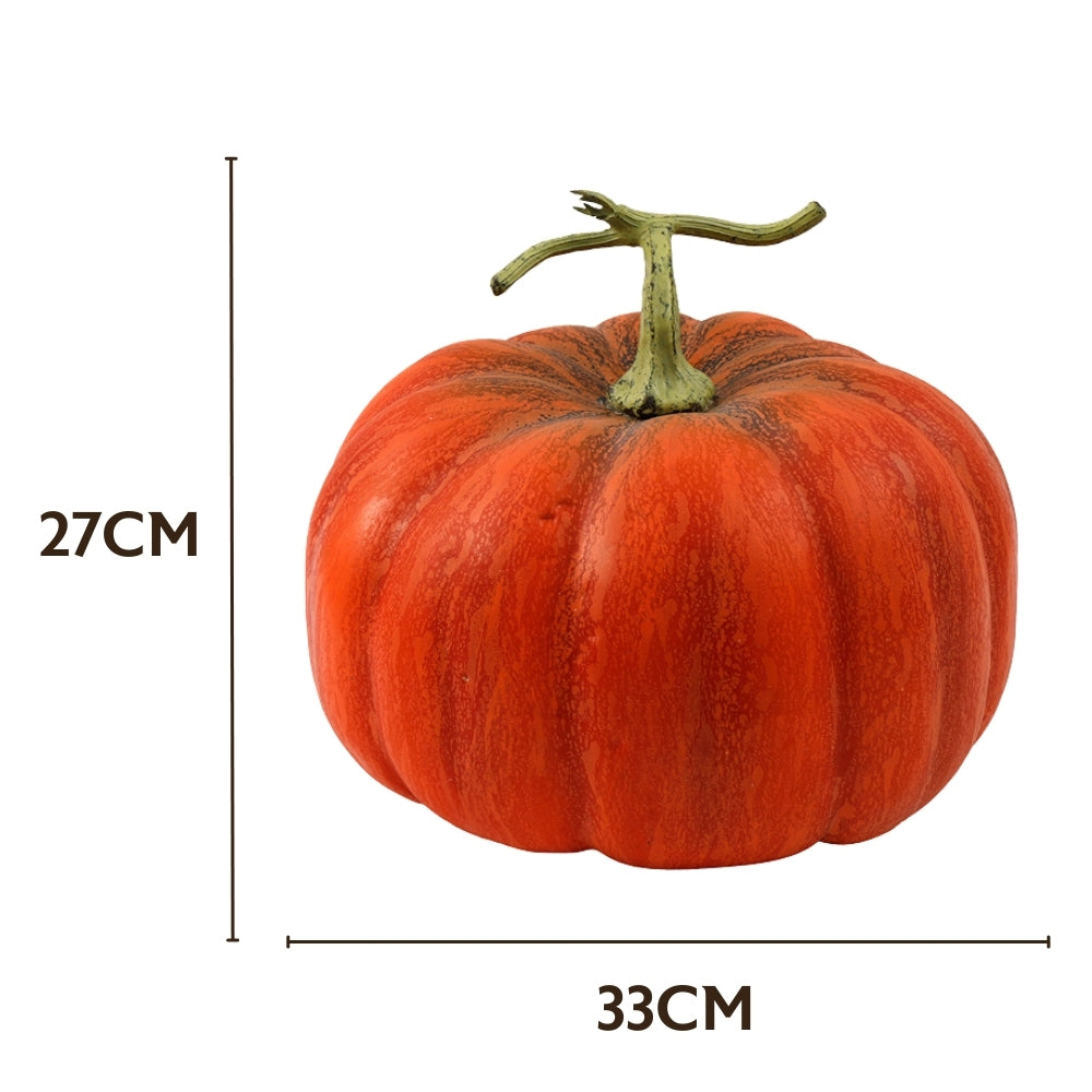 Artificial Pumpkin Decoration | 33x27cm