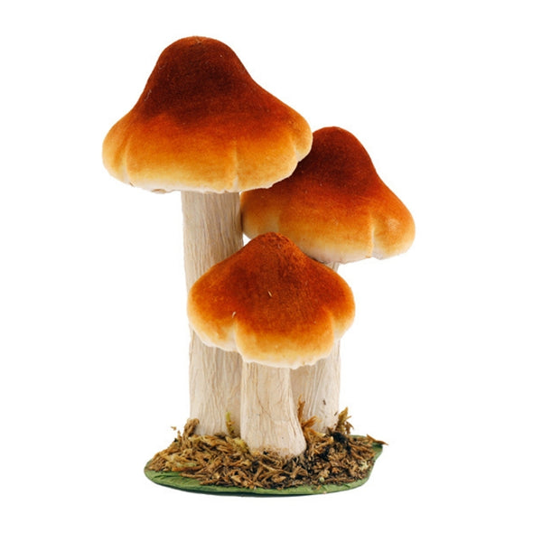 SIL Velvet Mushrooms Décor | 17.5cm