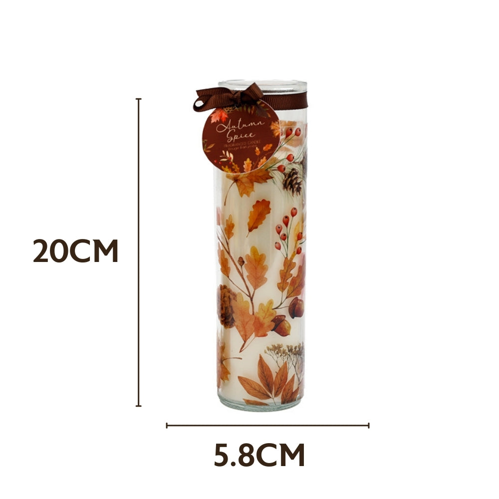 SIL Autumn Spice Tube Candle | 5.8x20cm