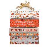 sil autumn hanging plaque  24cm