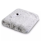 Carmen Animal Skin Electric Heated Blanket | Ultra Plush, Wired Control