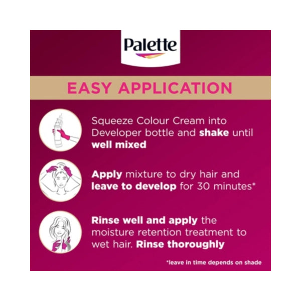 Palette Deluxe Permanent Hair Colour | 5-68 Golden Chestnut, 100% Grey Coverage