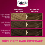 Palette Deluxe Light Brown Permanent Hair Colour | 6-0, 100% Grey Coverage