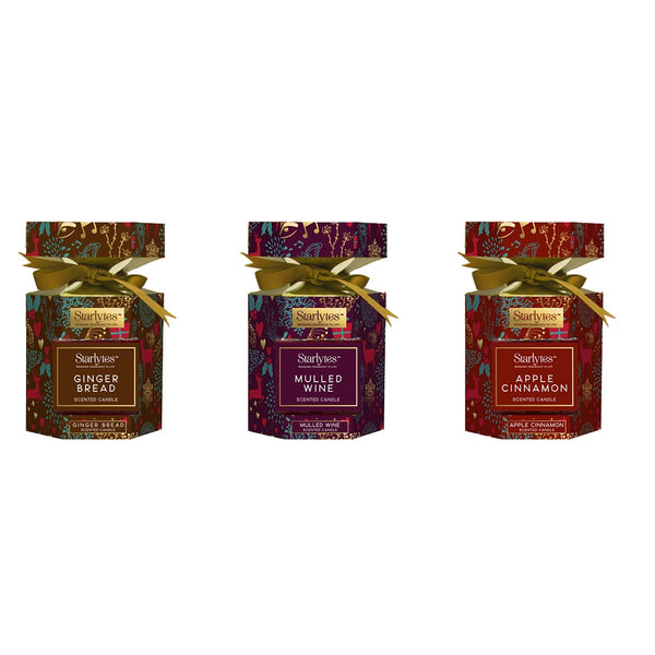 Starlytes Christmas Votive Candles | Festive Scents 120g