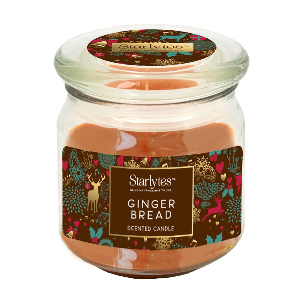 Starlytes Scented Candle Jar | Gingerbread 8oz