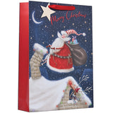 Christmas Jolly Santa Extra Large Gift Bag | Assorted Designs