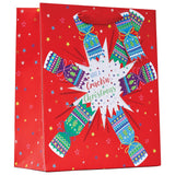 Christmas Cracker Confetti Medium Gift Bag | Assorted Designs, Reusable