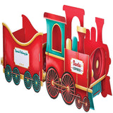 Christmas Large Santa Train Gift Box | Assorted Colours, Two Detachable Cars