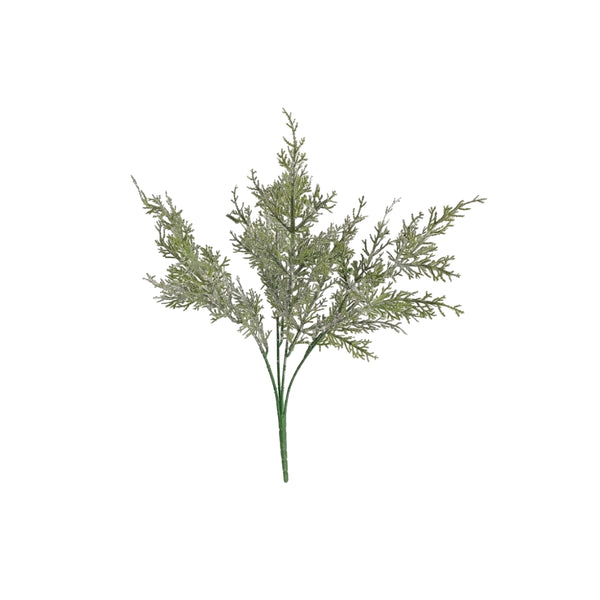 Christmas Fern Bush Silver | Assorted Designs