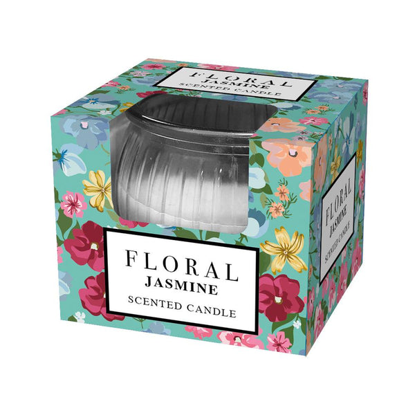 Floral Boxed Candle Jasmine | 3oz