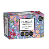 Floral Tumble Dryer Sheets 40pk Magnolia