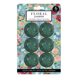 Floral Toilet Block Jasmine | Pack of 6