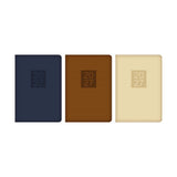 A5 Chino Embossed Diary | Week to View Layout, Embossed Cover
