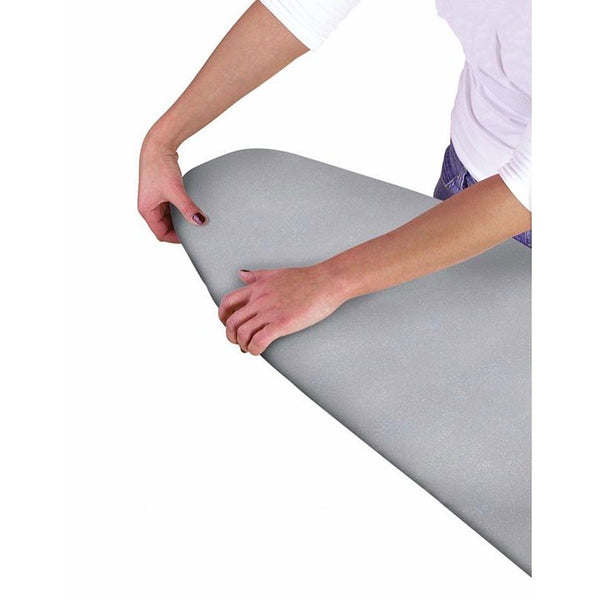 Country Club Metallic Ironing Board Cover - Light Grey