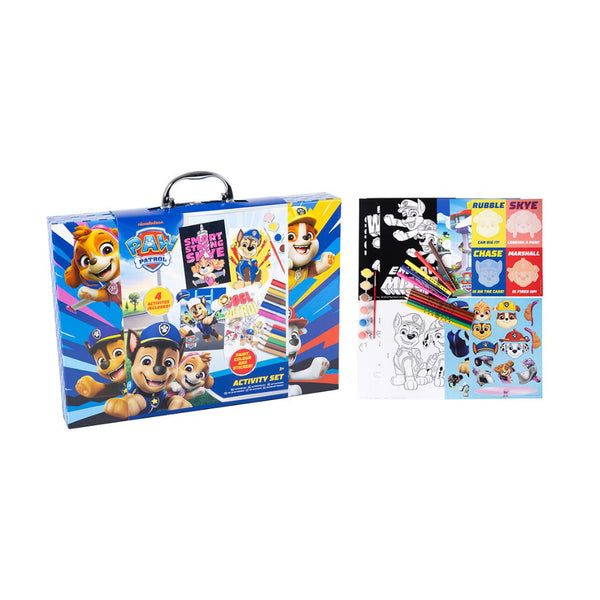 PAW Patrol Portable Activity Case Set - Colouring, Painting and Stickers