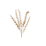 Decoris Metallic Gold Glitter Eucalyptus Foliage Spray | H 85cm