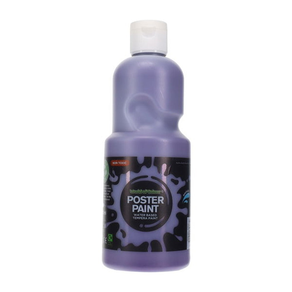 World of Colour Vibrant Violet Poster Paint | 500ml