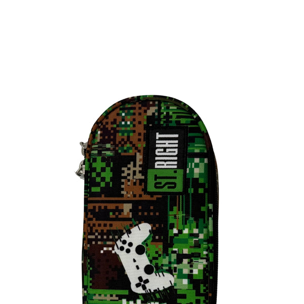 St. Right Game Over Pencil Case - Retro Gaming - Spacious