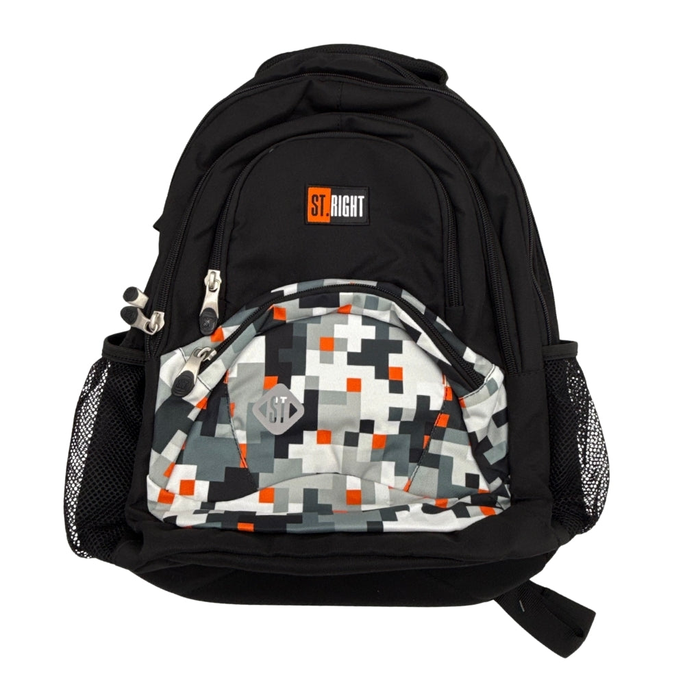 St. Right Pixels Backpack | Digital Camo Pattern | 17''