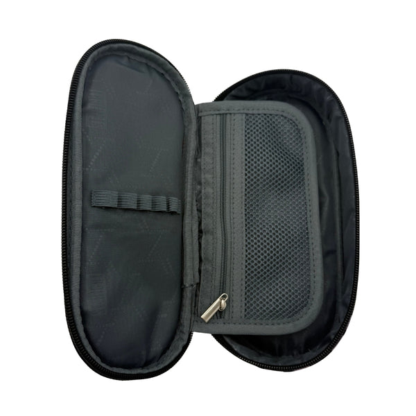 St. Right Wavy Chessboard Pencil Case | High-Quality Material and Dual Zipper