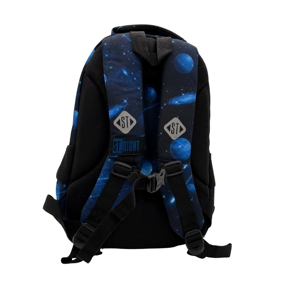 St. Right NASA Themed Backpack | Durable Fabric and Multiple Compartments | 15''