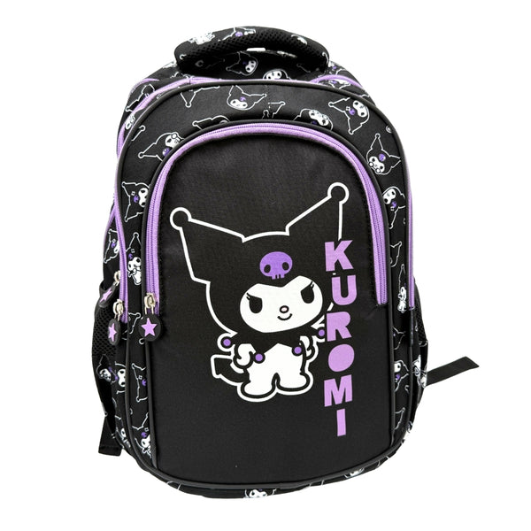 Kuromi Durable Fabric Backpack | 16" with Padded Straps