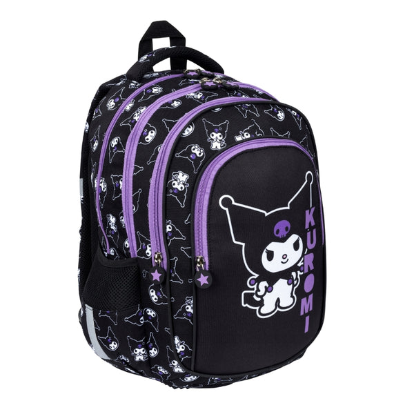 Kuromi Durable Fabric Backpack | 16" with Padded Straps