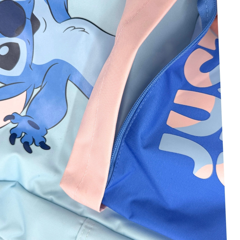 Disney Stitch "Just Chill" Backpack | Durable Fabric, 16"