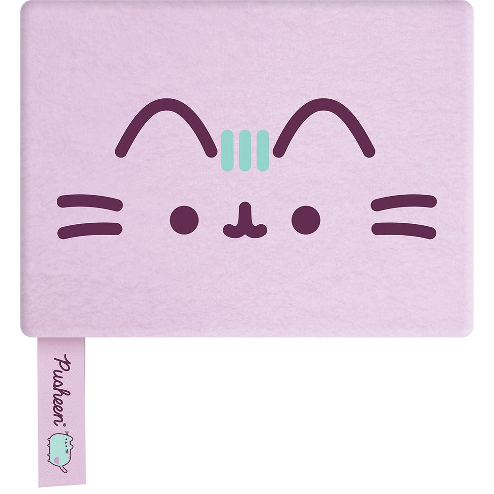 St. Right Pusheen Fluffy Notebook | Soft Cover, High-Quality Paper, 21"