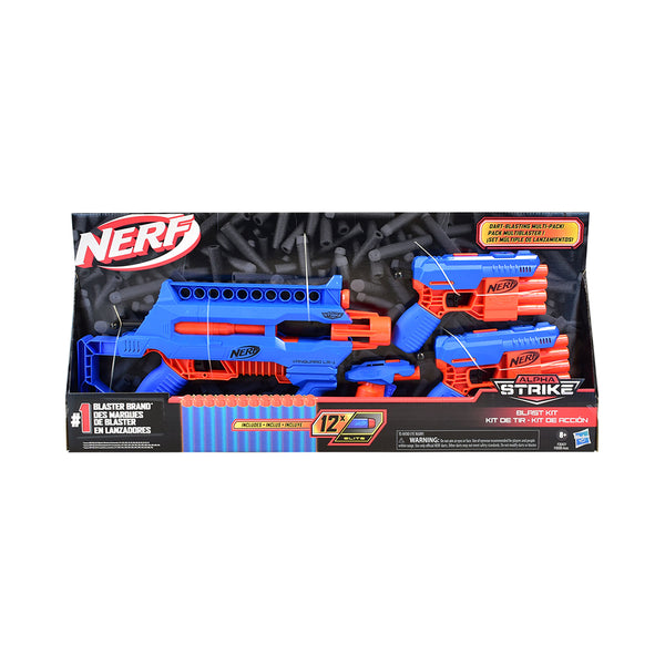 Nerf Alpha Strike Blast Kit Foam Dart Blaster Set | Kids Toy