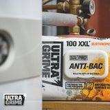 Ultragrime Extra-Large Antibacterial Clothwipes | XXL Pro Antibac Pack of 100