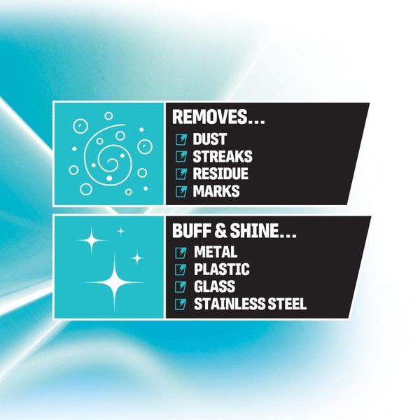 Ultragrime Pro XXL Clothwipes for Glass and Stainless Steel | Pack of  50