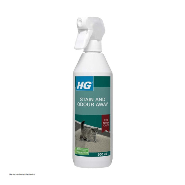 HG Cat Stain & Odour Remover Trigger Spray | Oxi Action, 500ml