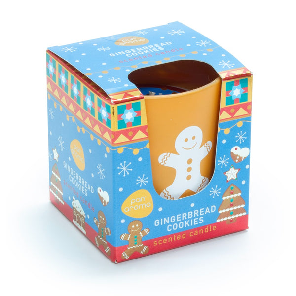 Pan Aroma Glass Candle | Gingerbread Cookies Scent