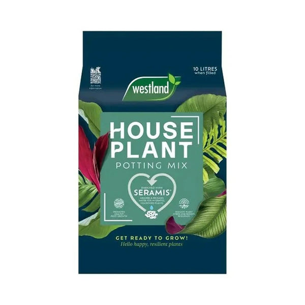 Westland Peat Free Houseplant Potting Mix with Seramis | 10 Litre
