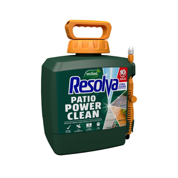 Resolva Xtra Clean Patio Power Ready-to-Use Cleaner | 5L Power Pump