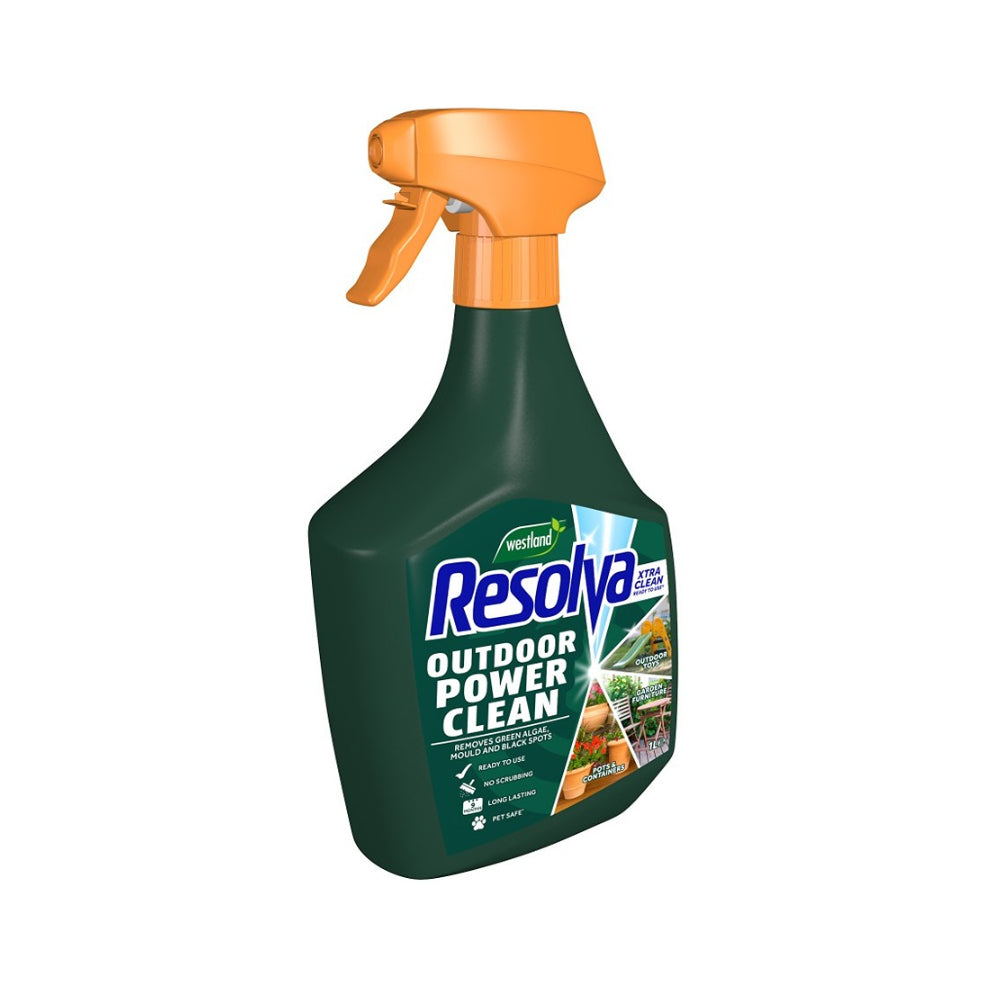 Resolva Xtra Clean Ready to Use Outdoor Cleaner | 1L Trigger Spray