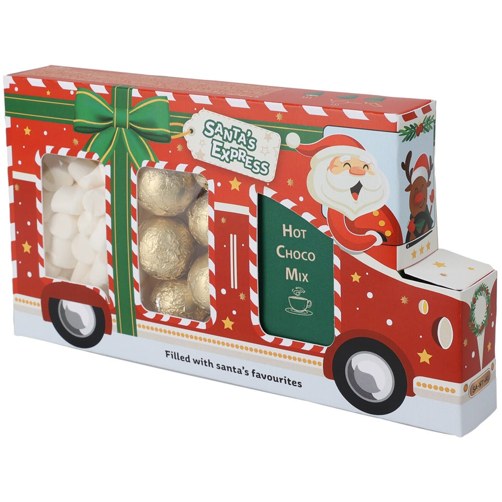 Christmas Santa’s Express Truck Hot Chocolate Gift Set | 125 g