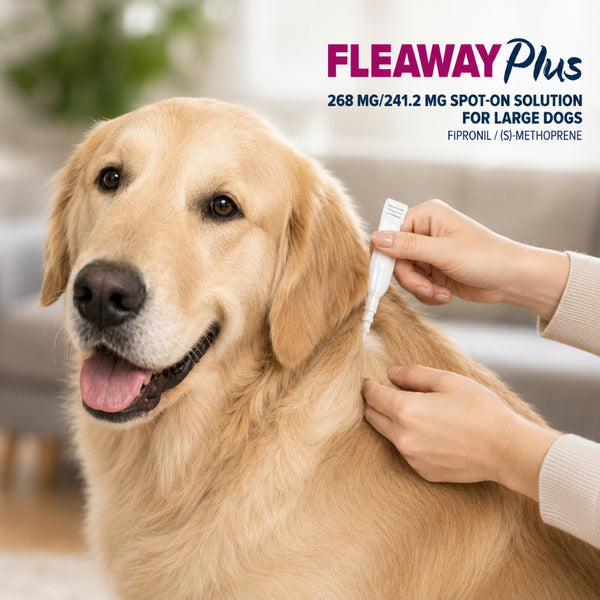 Fleaway Plus Large Dog Spot-On Solution - 2.68ml - 1 Applicator