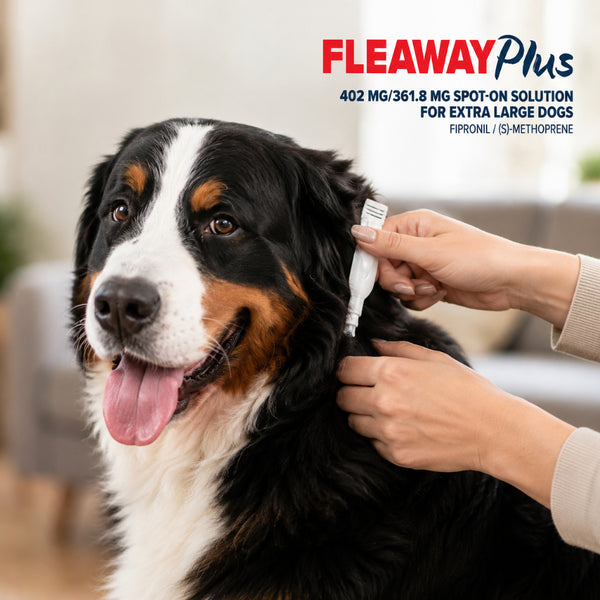 Fleaway Plus XL Dog Flea Treatment - 402mg - 3 Pack