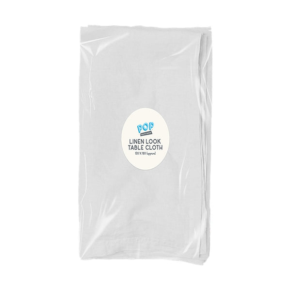 POP Linen Look Table Cloth | 120cm x 180cm